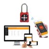 Egeetouch Smart LOTO Padlock, Lockout Tagout - Red 5-05105-97